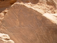Petroglyphs at Dinosaur